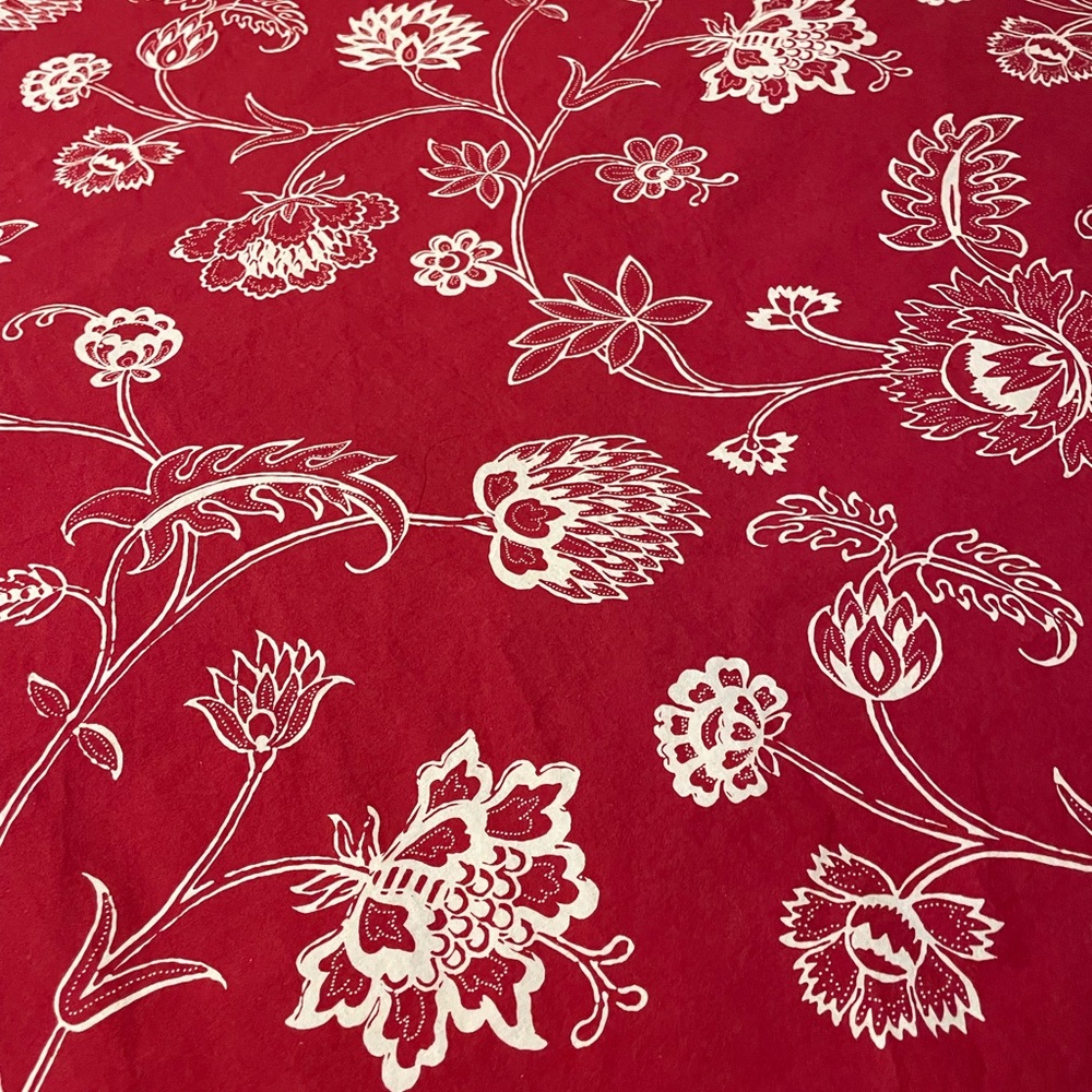 IKEA queen bright perfect duvet, 1 matching pillowcase